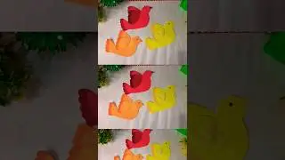 paper craft ideas || bird making craft #crafter #diy #craft #papercraft #handmade #shorts #youtube