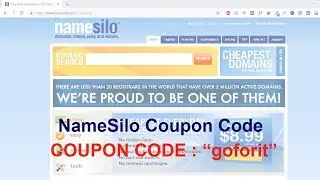 Namesilo coupon 2019 -  Best Domain Registrar