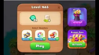 Winning Streak Gardenscapes 1665 -1677 Part 2