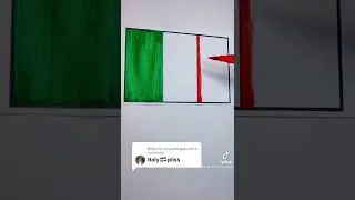 #italy #flag #coloring #satisfying #shorts #fypシ