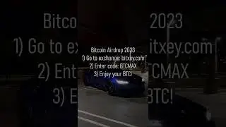 Bitcoin Airdrop 2023! #shorts #succes #rich #crypto #cryptocurrency #investing #btc #bitcoin #spacex