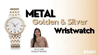 Golden & Silver Wristwatch for Luck #आपकी किस्मत की चाबी वाली घड़ी #Numerology #Golden Watch