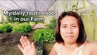 My daily routine job in our Farm/simple life but full of happiness/Life of NENENG