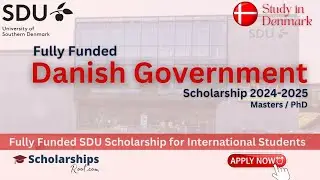 Danish Government Scholarship 2024 at Southern Denmark University (SDU) | Fully Funded Scholarships