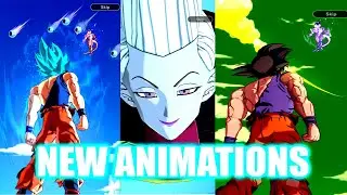 (Dragon Ball Legends) ALL NEW SUMMON ANIMATIONS!! WHIS, SUPER SAIYAN BLUE GOKU, NIMBUS AND MORE!