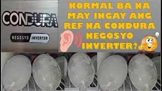 NORMAL BA NA MAY INGAY ANG REF NA CONDURA NEGOSYO INVERTER? |SUPER-TINDERO VLOG