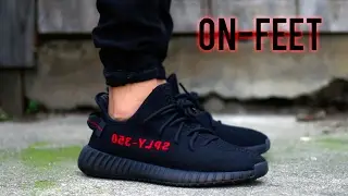 ADIDAS YEEZY BOOST 350 V2 'BRED' [ON-FEET+REVIEW]