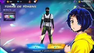 TENTANDO PEGAR A CALÇA ANGELICAL VERDE NA CONTA DO MEU IRMÃO | FREE FIRE