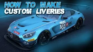 Assetto Corsa Competizione | Custom Livery Tutorial