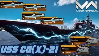 USS CG(X)-21 | Stealth On Paper, Visible in Combat | Modern Warships