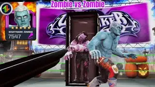The Deadman Zombie Vs Nightmare Zombie Cody Rhodes In WWE Mayhem Game Play 