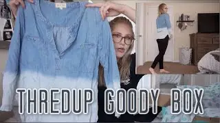 ThredUP Goody Box Unboxing and Try on