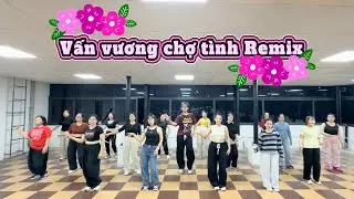 Vướng vấn chợ tình ( remix ) - Zumba | Dancefit | Tiktok trend | Nhạc tây bắc | Nhạc remix 