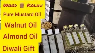 Cold Pressed Mustard Oil/Ancestor Farm/Shilp Gram Mela Raj Nagar Ghaziabad/🪵 Wood Kolhu 9555958275