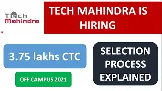 Tech Mahindra is Hiring freshers 2021 off campus