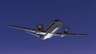 Landing a Cargo Saab 340 at Joe Foss Regional Airport Sioux Falls South Dakota in FSX.