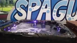 Monarch Spa Hot Tub S&D 2 Pumps 53 Jets Led Lights Waterfall iPod Dock
