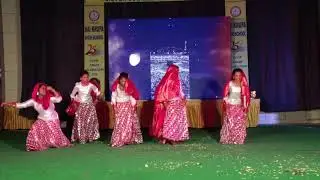 All Indian festival theme dance on silver jubilee annual day celebrations.