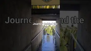 Journey Behind the Falls 지하 터널을 지나 폭포 바로 옆면을 가장 가까이에서 볼 수 있는 곳으로 즐거운 물보라 샤워를 경험할 수 있었다
