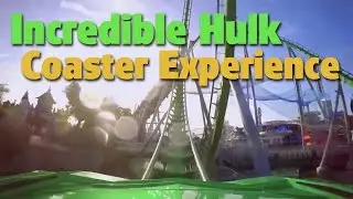 The Incredible Hulk Coaster On-Ride Experience | Islands of Adventure