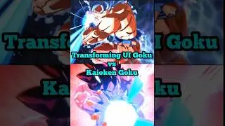 Transform UI Goku vs Kaioken Goku Comparison #shorts #dblegends #dragonballlegends #compersion