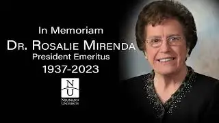 Neumann University celebrates the life of former President Rosalie M. Mirenda