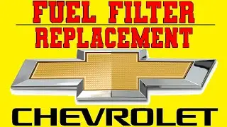 Chevy Fuel Filter Replacement | MOST CHEVY MODELS | Chevrolet Blazer, s10, silverado, impala & more