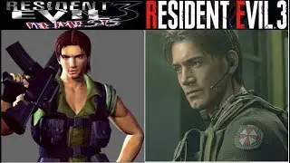 Resident Evil 3: Original VS. Remake - Meeting Carlos Comparison