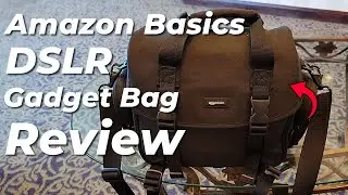 Amazon Basics Large DSLR Gadget Bag Review - Perfect for Photographers!