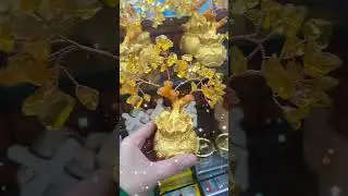 money tree |Gold tree #gold #tree #shorts #moneytree #prosperity#lucky #luckycharm #decor  #ytshorts