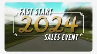 Rush to the 2024 Fast Start Sales Event
