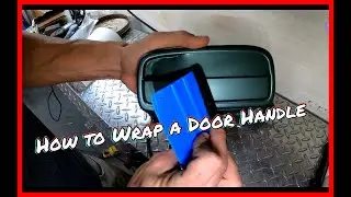 How to Wrap a Door Handle| 3M Pine Green Metallic