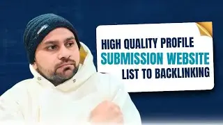 High Quality Profile Submission Website List | Best Profile Creation Sites For SEO | Profile Sites