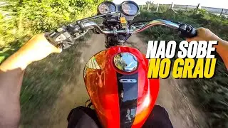MOTO N&Atilde;O SOBE DE SEGUNDA - MOTO N&Atilde;O SOBE NO GRAU - FAN 125