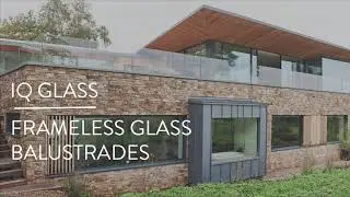Frameless glass balustrade system for contemporary home design