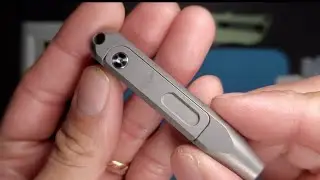 OKNIFE Otacle D1 EDC Titanium Multi-Bit Driver (My new on-the-go knife maintenance edc)