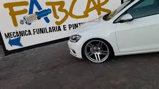 Golf com rodas aro 20 vossen tala 9,5 caixa de rodas alargadas com perfeicao sem cortes