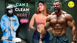 He Was Banned From the Gym for THIS Mop Move!  🤯 | Anatoly Gym Prank