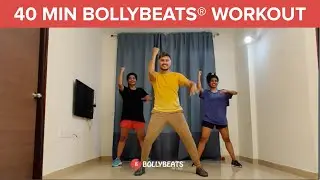 NEW Bollywood dance fitness home workout | 40 Min cardio for weight loss | BollyBeats