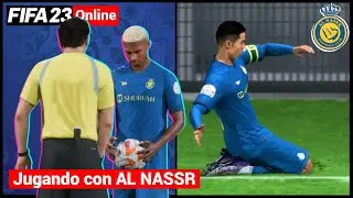 FIFA 23 Online AL NASSR ARSENAL Partidazo de CRISTIANO RONALDO luchamos