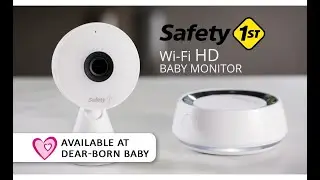 Safety 1st HD WIFI Baby Monitor - Available at Dear-Born Baby
