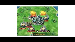 March Of Empires Atlantis UNDEFEATED THRONE but still Win