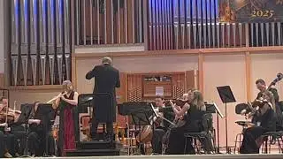 Bach Suite H moll Olga Ivusheykova flute, A.Dorkin conductor, T.Baginets harpsichord