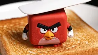 Gaming Spreading Brand Logos on Toast Spread ASMR | Oddly Satisfying Food (4K, No Talking)