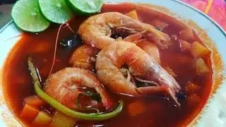 CALDO DE CAMARON #comidasdeliciosas #receta #cocina #recetasfaciles 