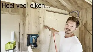 #25 Project mantelzorgwoning: eiken wandbekleding!