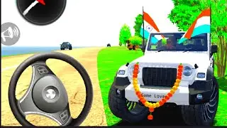Mahindra Thar Game Indian Games gadi Wala Game Car Game 3D Simulator Modified Mahindra Thar Games 