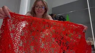 Transparent Dress Tryon Haul | See Through Sheer Fabrics with No AI Influence, No AI Generation