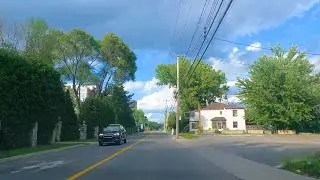 Boulevard Gouin and Pierrefonds Of west Island