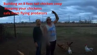 EASY Chicken Coop Expansion.  Learn how to build a safe and secure chicken coop for your girls.